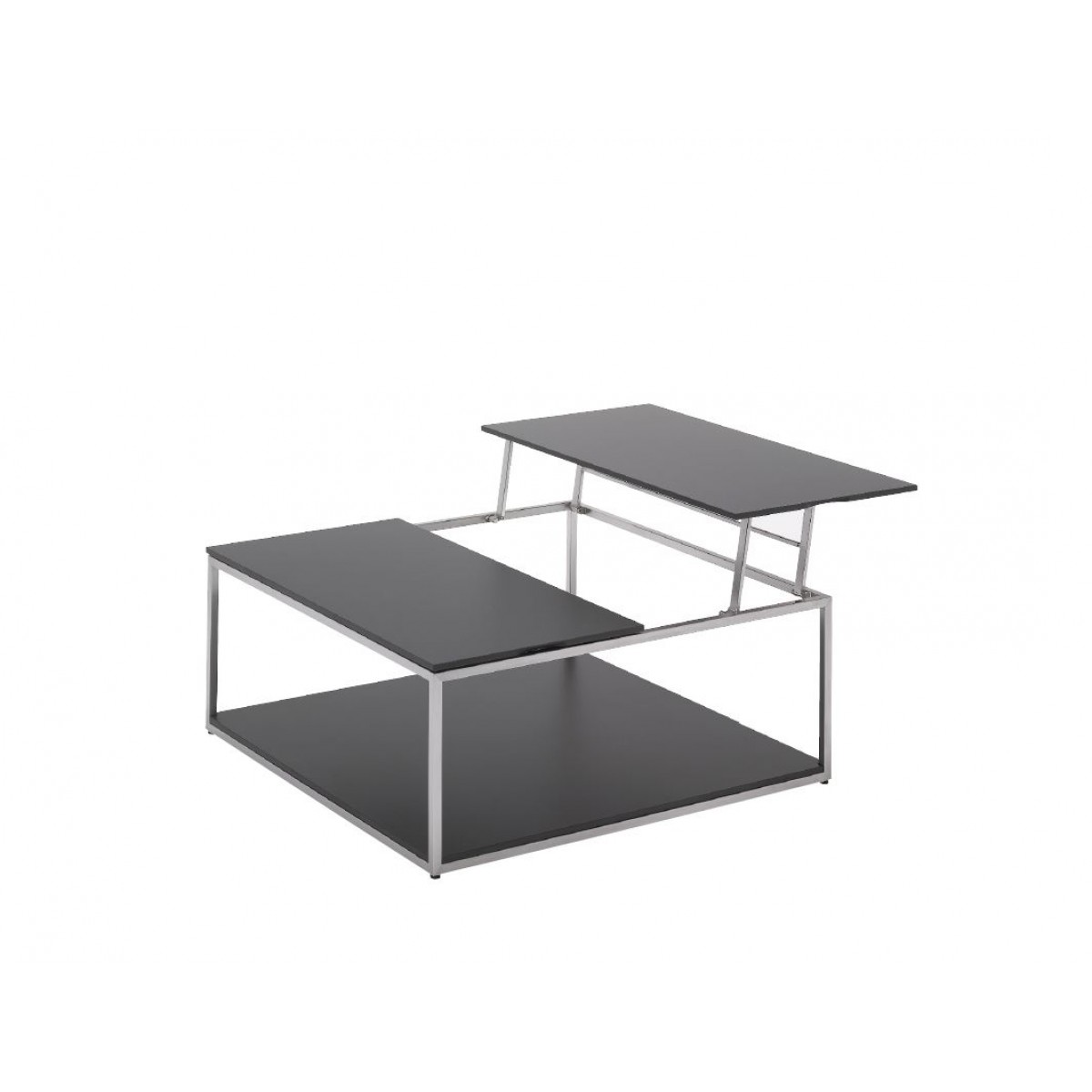 Gloster Cloud 40" x 40" Adjustable Height Coffee Table with Base