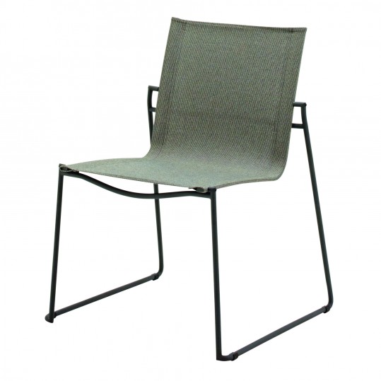 Asta Stacking Dining Chair - Meteor/Granite