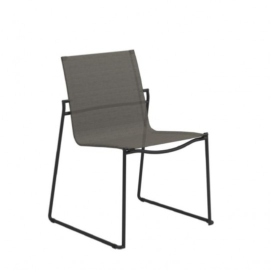 Asta Stacking Dining Chair - Meteor/Grey (Last One!)