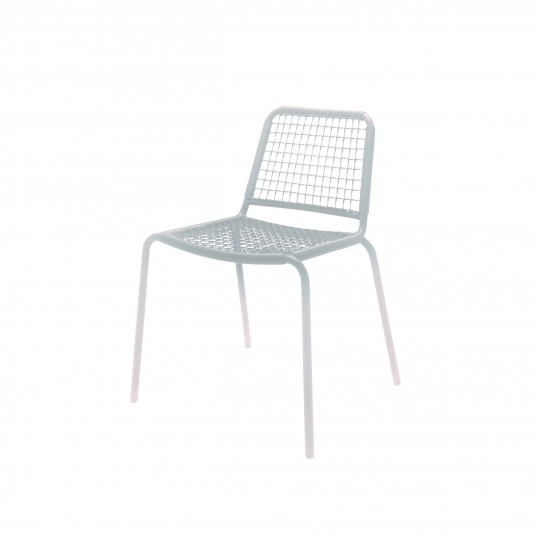 Nomad Woven Stacking Chair - White