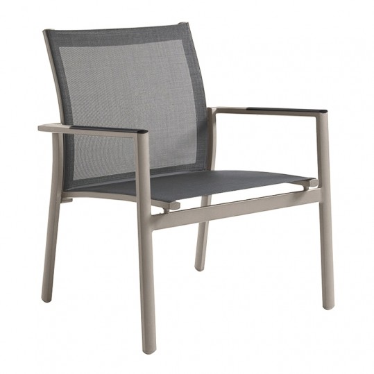 Azore Lounge Chair - Tungsten/Iridium
