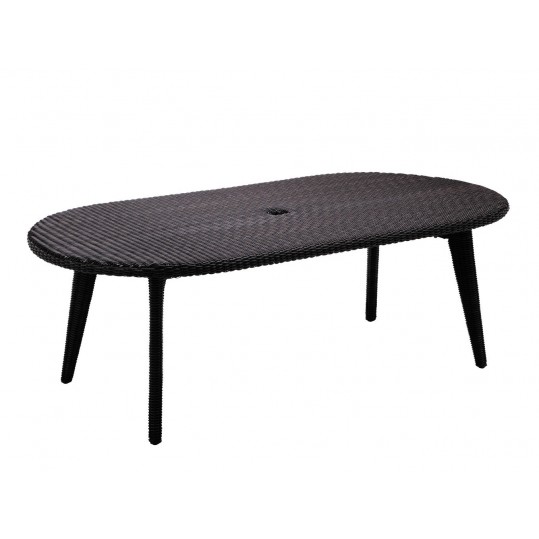 Monterey 44 x 86 Oval Table - Sienna (Includes Optional Glass Top)