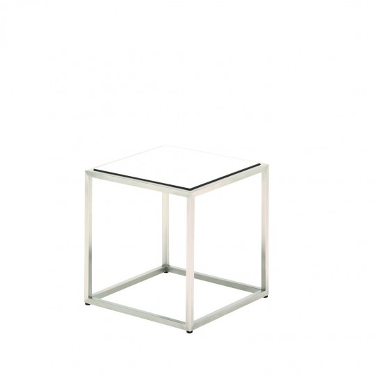 Cloud Side Table - White HPL Top