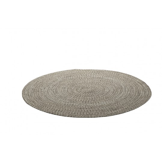 100908, 8301H Deco 4'7" Round Outdoor Rug - HAzel