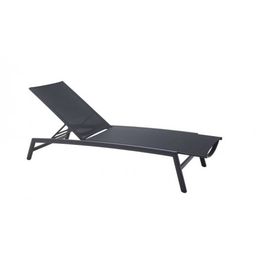 Azore Stacking Lounger - Meteor/Charcoal