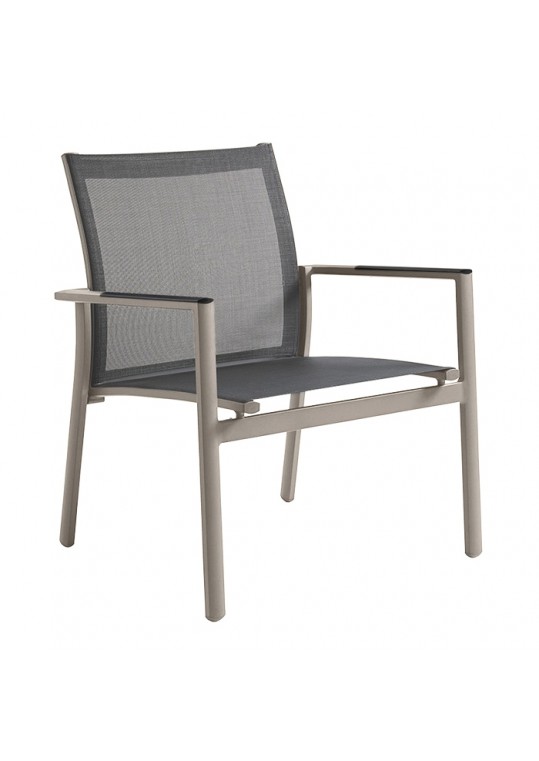 Azore Lounge Chair - Tungsten/Iridium