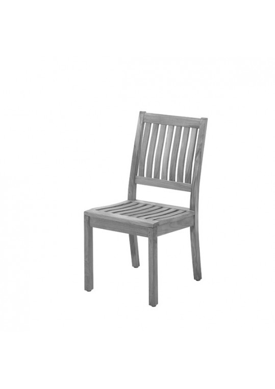 Kingston Dining Side Chair Replacement Seat Pad Cushion - Fife Grey Fabric - In Stock/Quick Ship (Limited Stock)