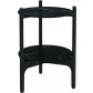 101004	9797M	Grand Weave Side Table Meteor w/Nero Tops