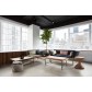 Atmosphere sofa with accessories in Gloster NYC Studio