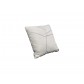 16 inch throw pillow side view with Line Canvas