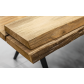 Raw table edge - Contour-top vs. Sapwood-bottom